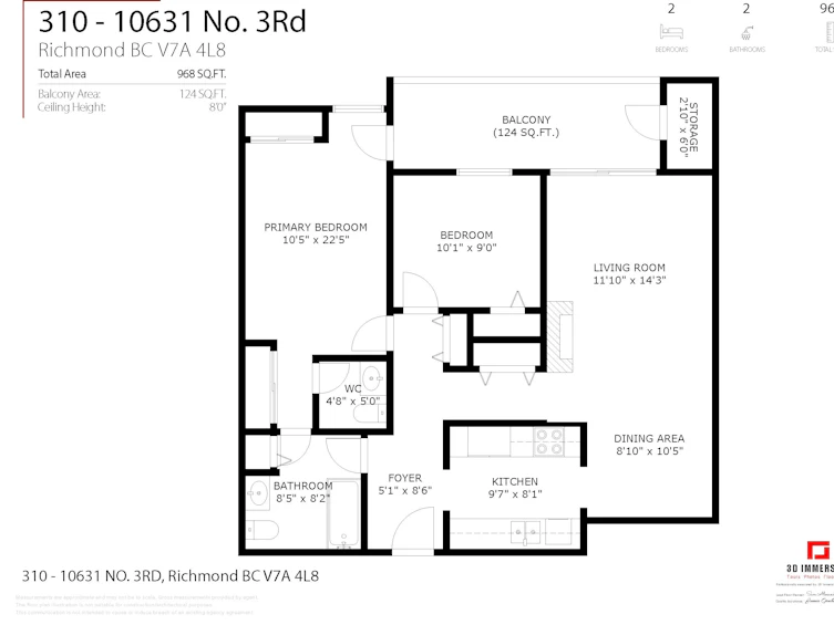 310-10631 No. 3 Road, Richmond, BC, V7A 4L8 - 22