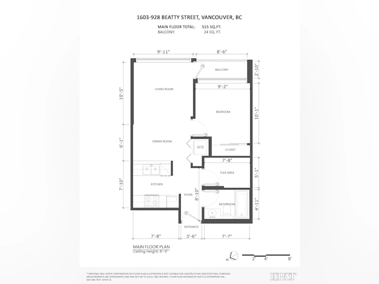 1603-928 Beatty Street, Vancouver, BC, V6Z 3G6 - 4