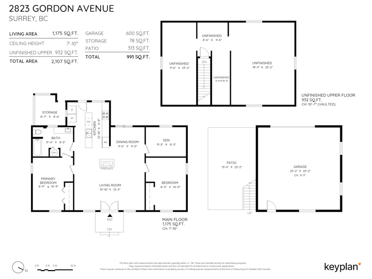 2823 Gordon Avenue, Surrey, BC, V4A 3J5 - 2