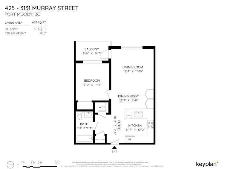 425-3131 Murray Street, Port Moody, BC, V3H 0L9 - 2