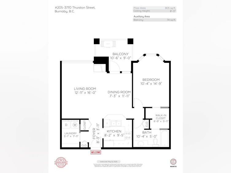 205-3770 Thurston Street, Burnaby, BC, V5H 1H7 - 13