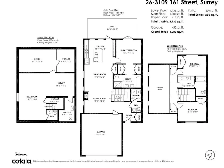 26-3109 161 Street, Surrey, BC, V3Z 2K4 - 39