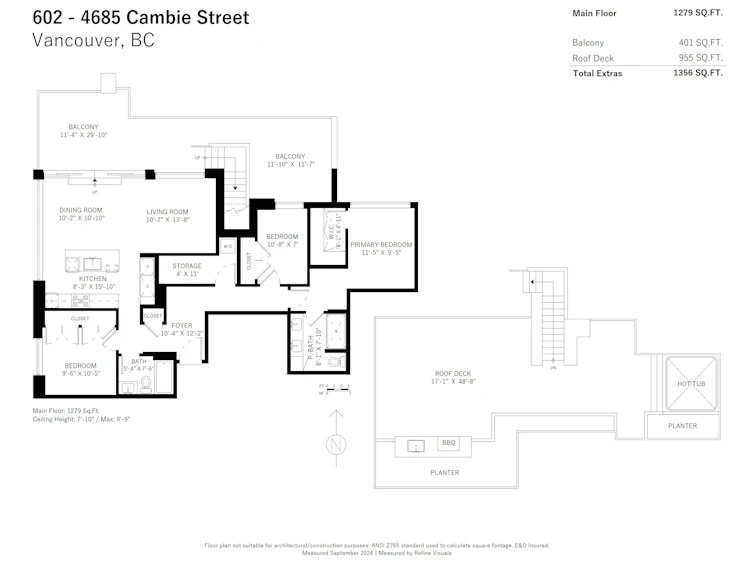 602-4685 Cambie Street, Vancouver, BC, V5Z 0J7 - 40