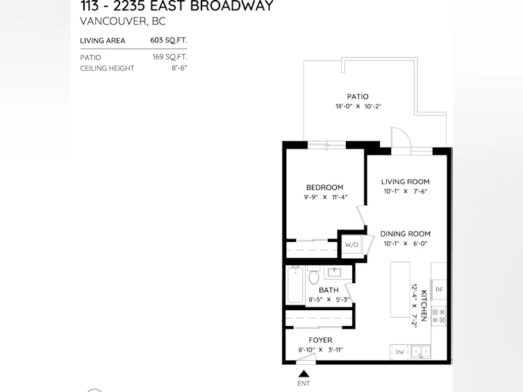 113-2235 E Broadway Street, Vancouver, BC, V5N 0J5 - 12