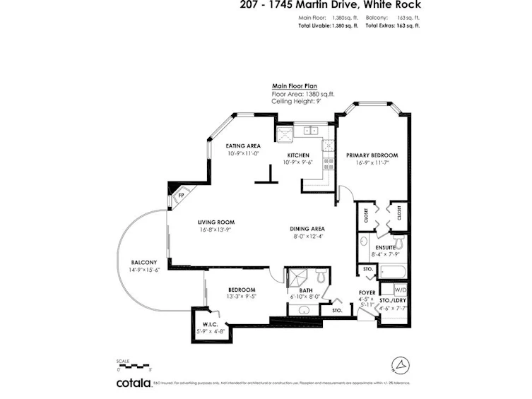 207-1745 Martin Drive, Surrey, BC, V4A 9T5 - 2