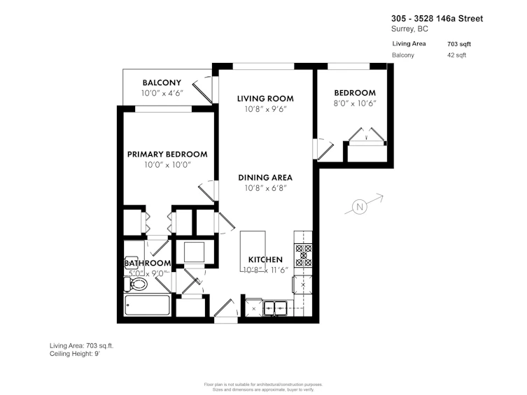 305-3528 146a Street, Surrey, BC, V4P 0H4 - 24