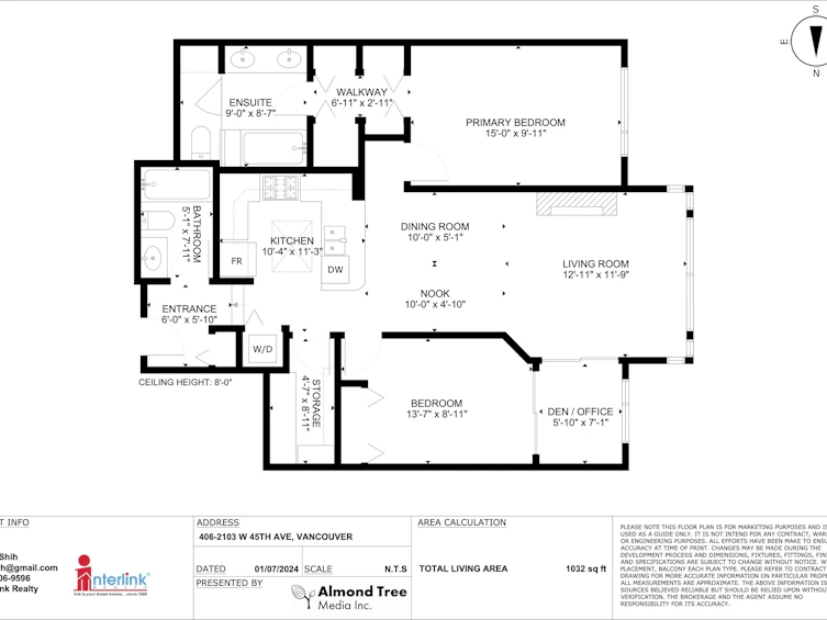 406-2103 W 45th Avenue, Vancouver, BC, V6M 2J2 - 23