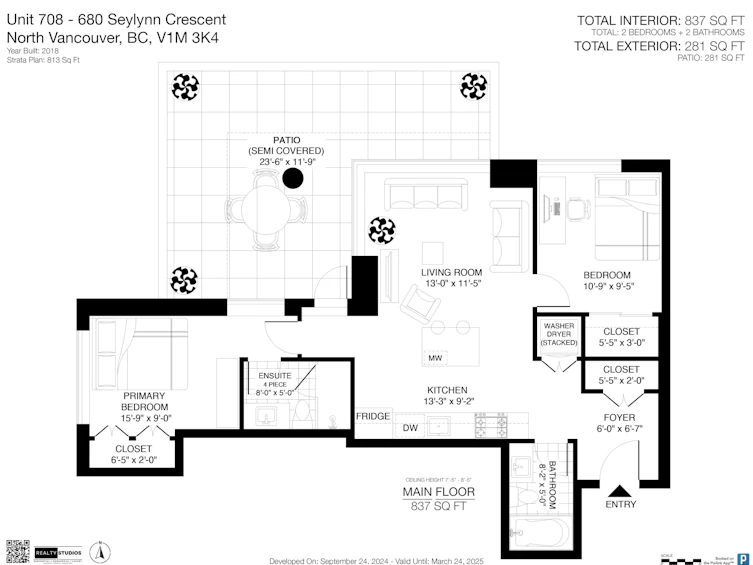 708-680 Seylynn Crescent, North Vancouver, BC, V7J 0B5 - 27