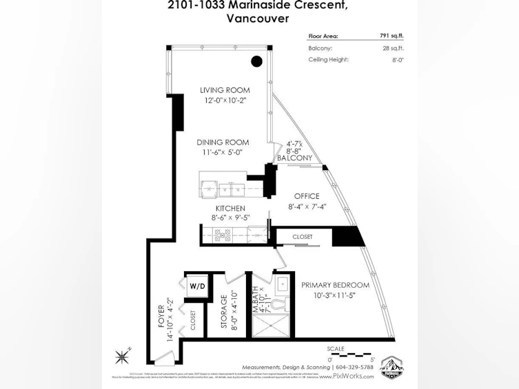 2101-1033 Marinaside Crescent, Vancouver, BC, V6Z 3A3 - 31