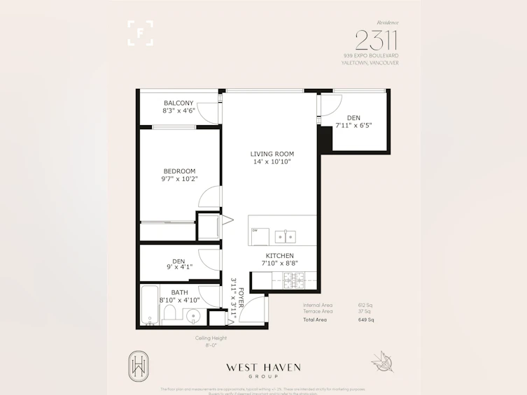 2311-939 Expo Boulevard, Vancouver, BC, V6Z 3G7 - 22