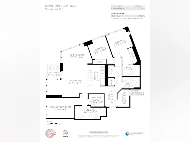 3204-1211 Melville Street, Vancouver, BC, V6E 0A7 - 39