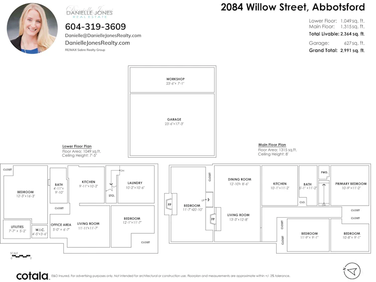 2084 Willow Street, Abbotsford, BC, V2S 3W9 - 2