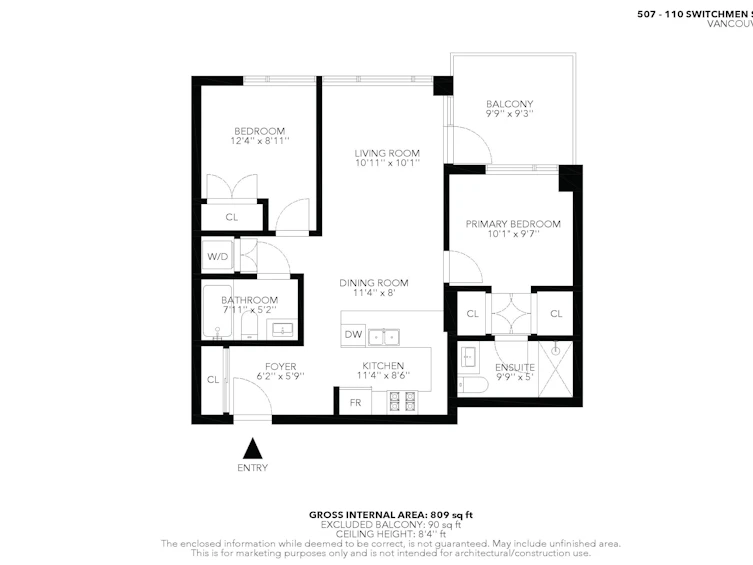 507-110 Switchmen Street, Vancouver, BC, V6A 0C6 - 34
