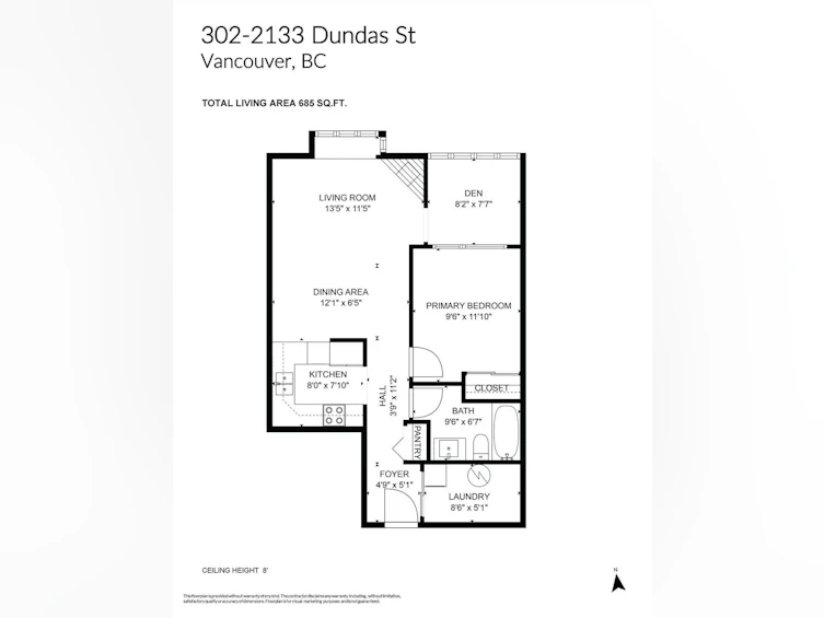 302-2133 Dundas Street, Vancouver, BC, V5L 1J7 - 26