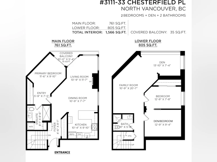 3111-33 Chesterfield Place, North Vancouver, BC, V7M 3K4 - 2