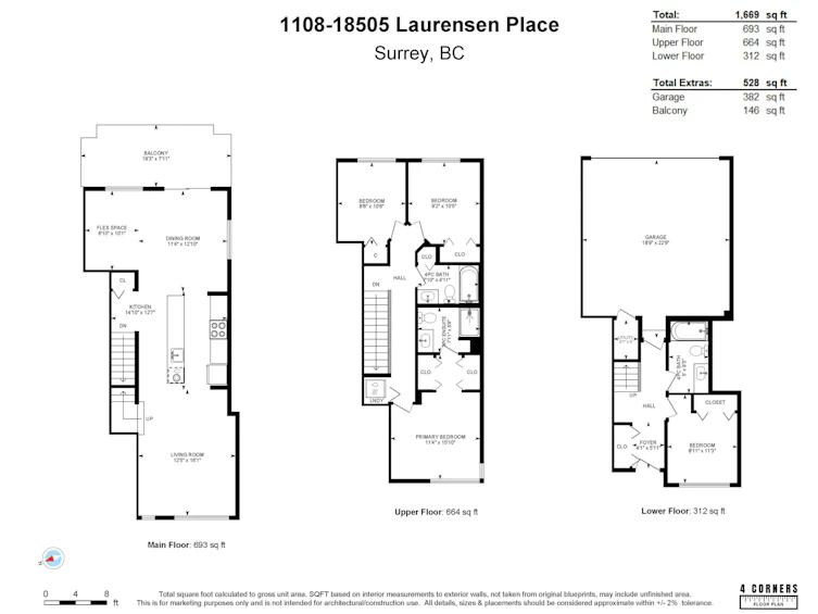 1108-18505 Laurensen Place, Surrey, BC, V4N 6R7 - 2