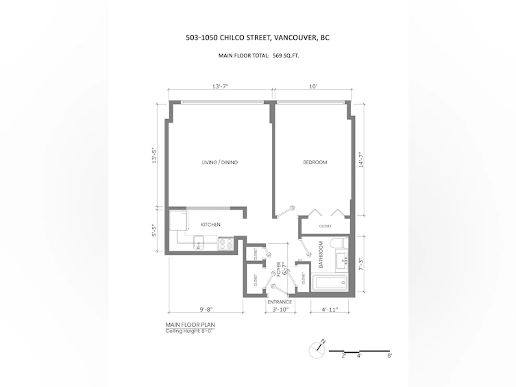 503-1050 Chilco Street, Vancouver, BC, V6G 2R8 - 13