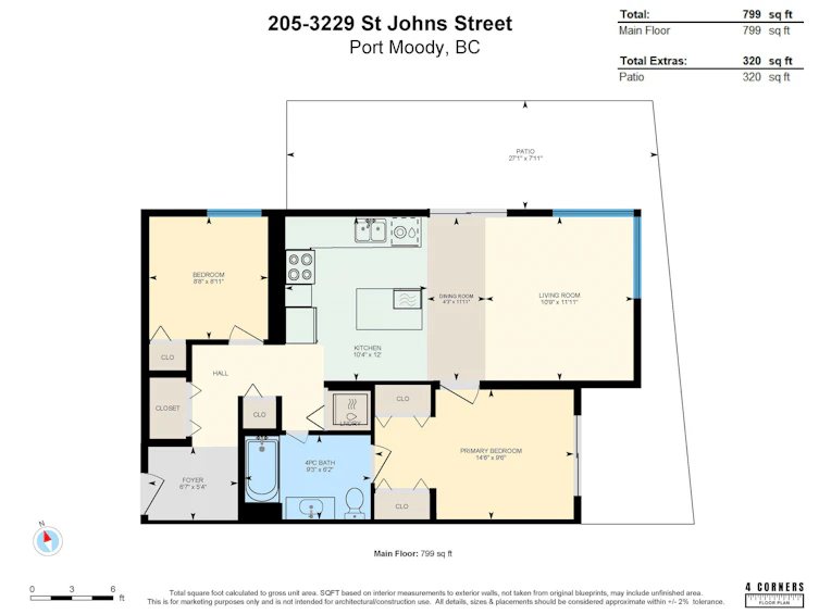 205-3229 St Johns Street, Port Moody, BC, V3H 0M4 - 40