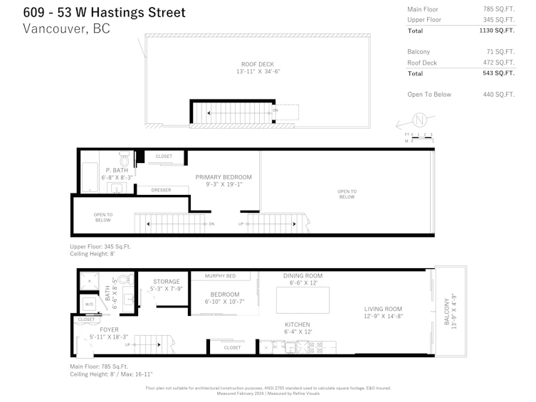 609-53 W Hastings Street, Vancouver, BC, V6B 1G4 - 36