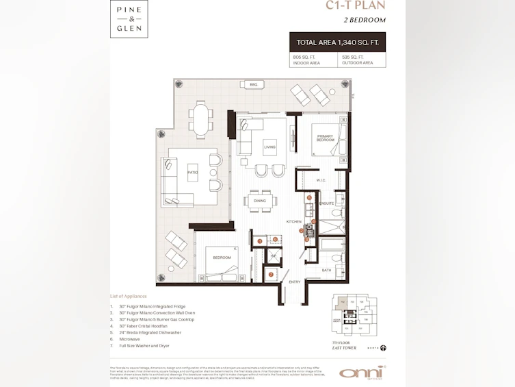 702-1175 Pinetree Way, Coquitlam, BC - 6