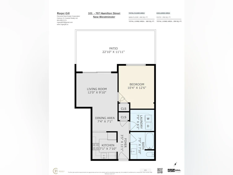101-707 Hamilton Street, New Westminster, BC, V3M 2M7 - 19
