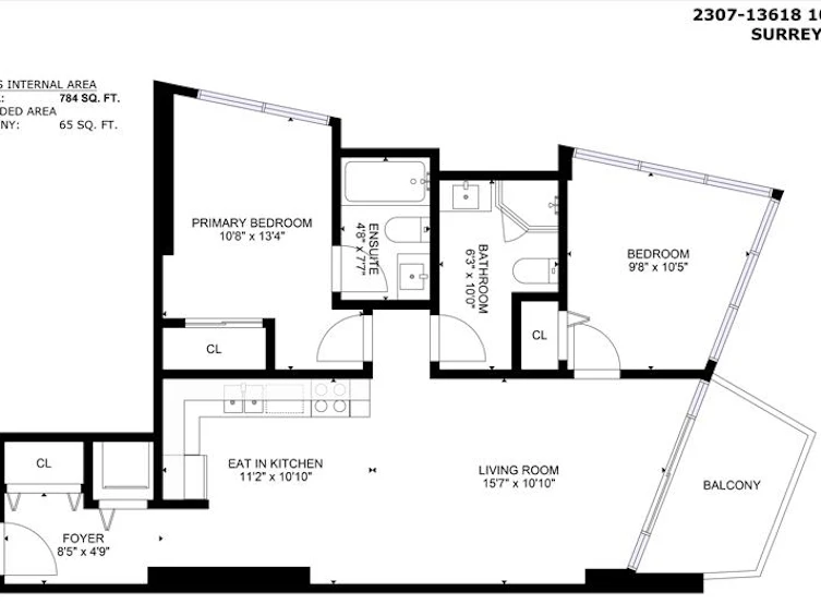 2307-13618 100 Avenue, Surrey, BC, V3T 0A8 - 2