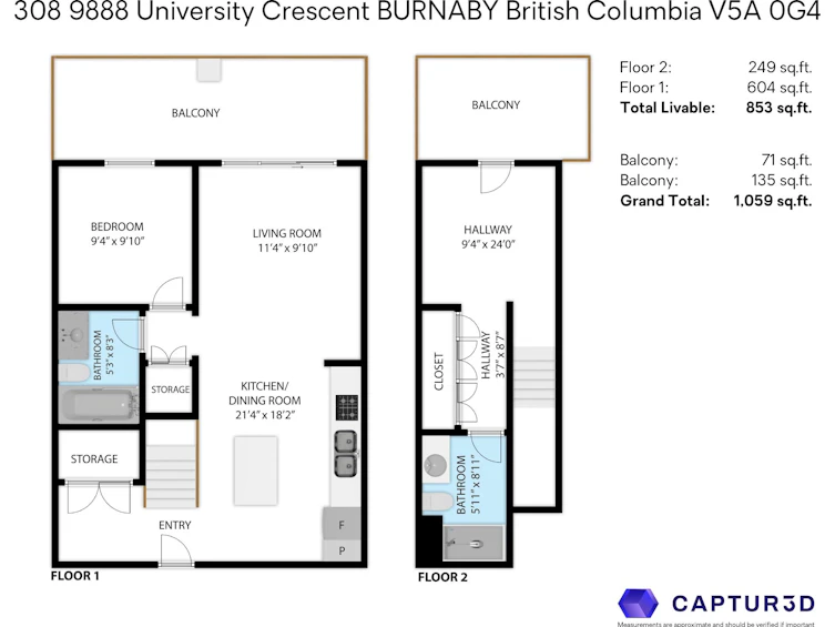 308-9888 University Crescent, Burnaby, BC, V5A 0G4 - 5