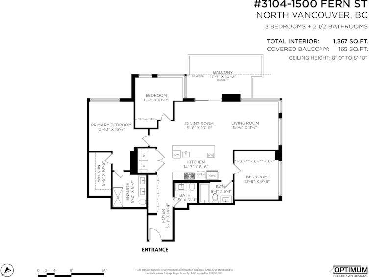 3104-1500 Fern Street, North Vancouver, BC, V7J 1H6 - 39