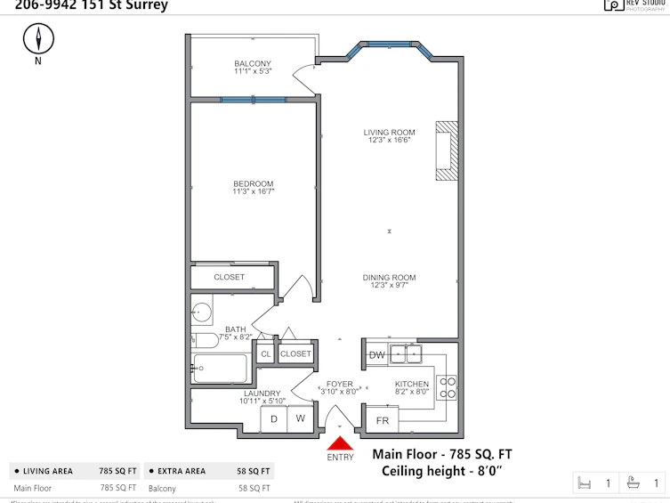 206-9942 151 Street, Surrey, BC, V3R 0V4 - 25