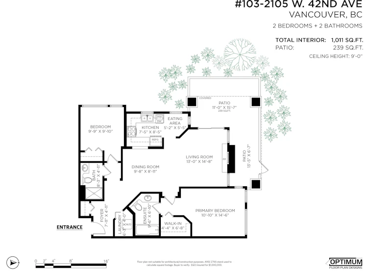 103-2105 W 42nd Avenue, Vancouver, BC, V6M 2B7 - 29