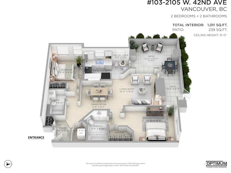 103-2105 W 42nd Avenue, Vancouver, BC, V6M 2B7 - 30