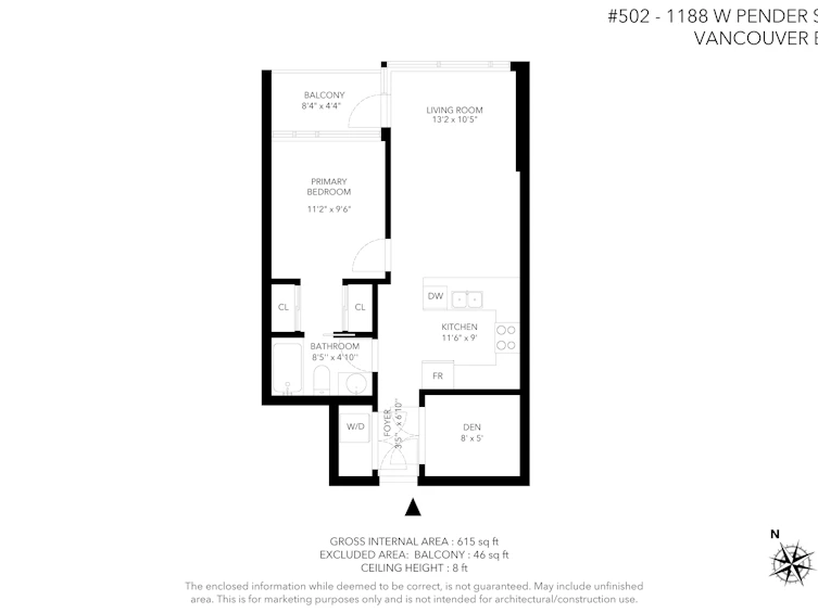 502-1188 W Pender Street, Vancouver, BC, V6E 0A2 - 29