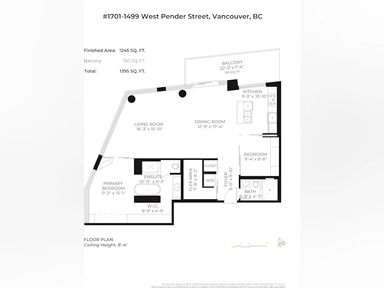 1701-1499 W Pender Street, Vancouver, BC, V6G 0A7 - 40