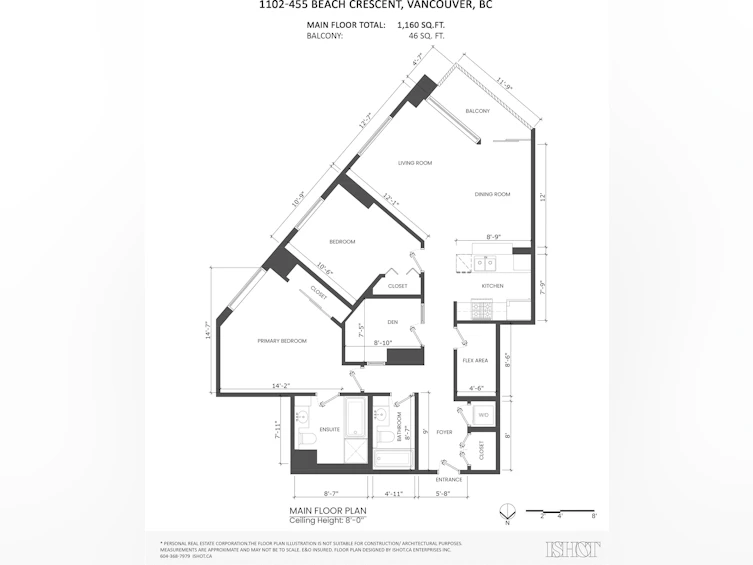 1102-455 Beach Crescent, Vancouver, BC, V6Z 3E5 - 28