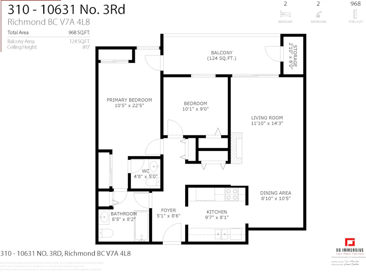 310-10631 No. 3 Road, Richmond, BC, V7A 4L8 - 22