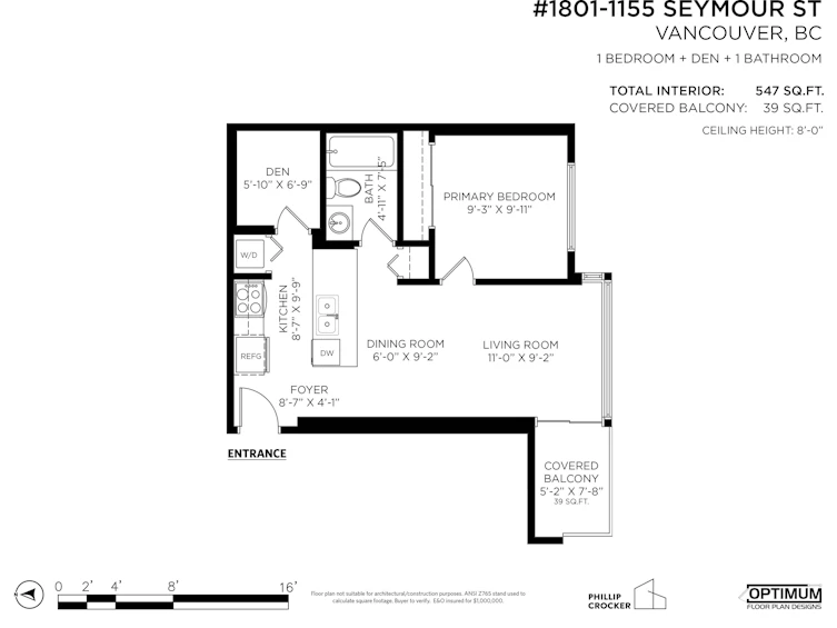 1801-1155 Seymour Street, Vancouver, BC, V6B 1K2 - 20