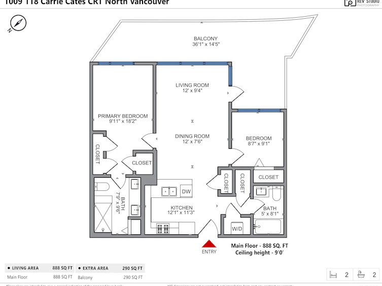 1009-118 Carrie Cates Court, North Vancouver, BC, V7L 0B2 - 10