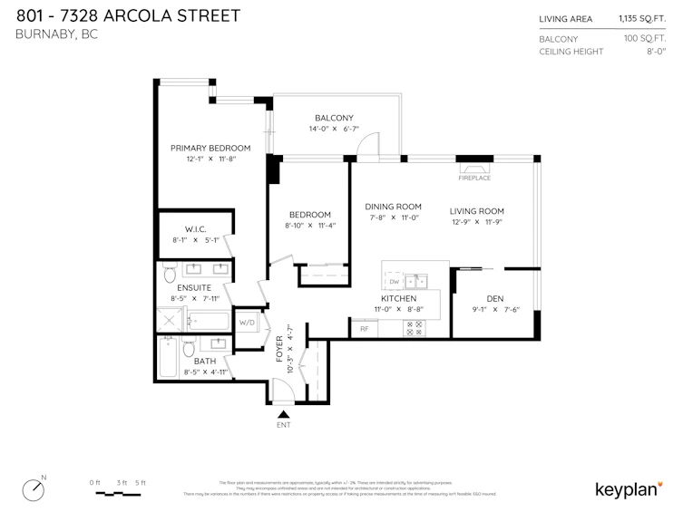 801-7328 Arcola Street, Burnaby, BC, V5E 0A7 - 34