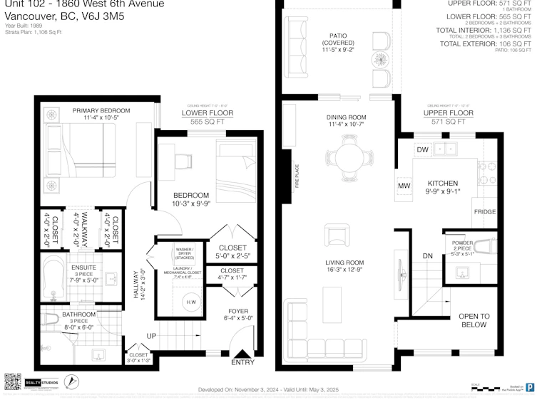 102-1860 W 6th Avenue, Vancouver, BC, V6J 1R6 - 34