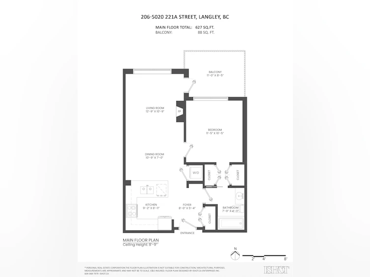 206-5020 221a Street, Langley, BC, V2Y 0V5 - 20