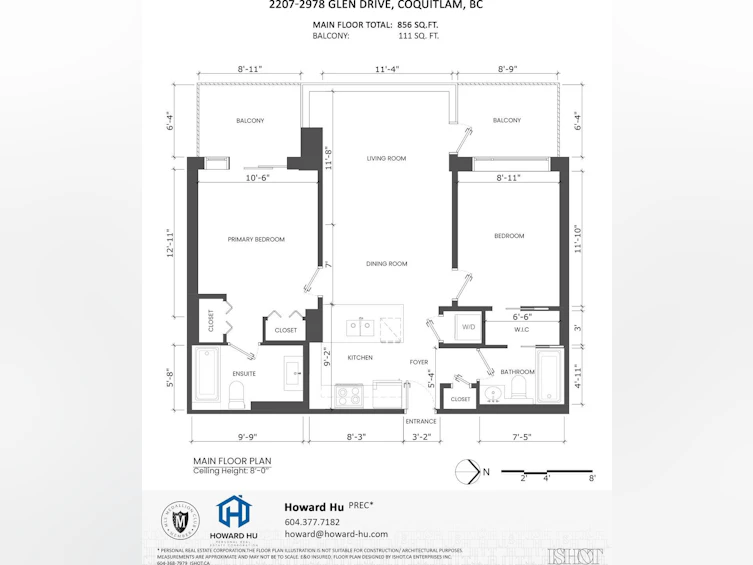 2207-2978 Glen Drive, Coquitlam, BC, V3B 0C3 - 40