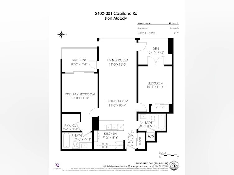 2602-301 Capilano Road, Port Moody, BC, V3H 0G6 - 36