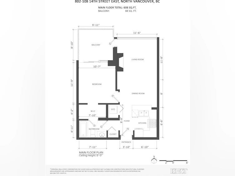 802-108 E 14th Street, North Vancouver, BC, V7L 2N3 - 19