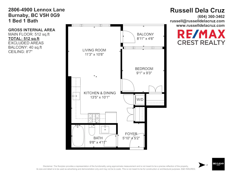 2806-4900 Lennox Lane, Burnaby, BC, V5H 0G9 - 13