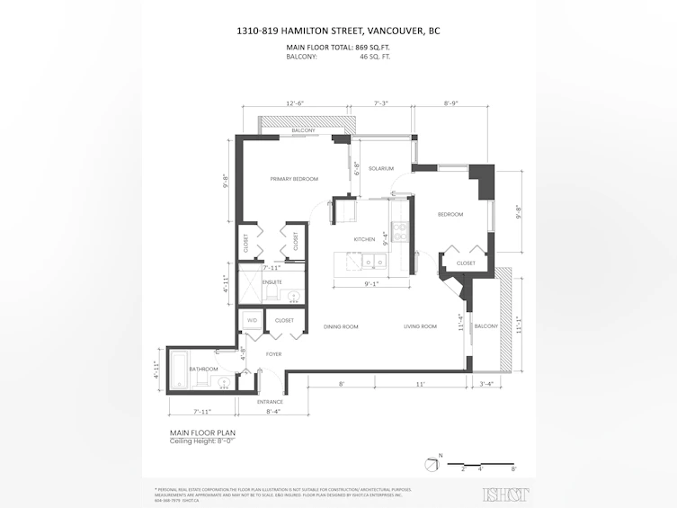 1310-819 Hamilton Street, Vancouver, BC, V6B 6M2 - 16