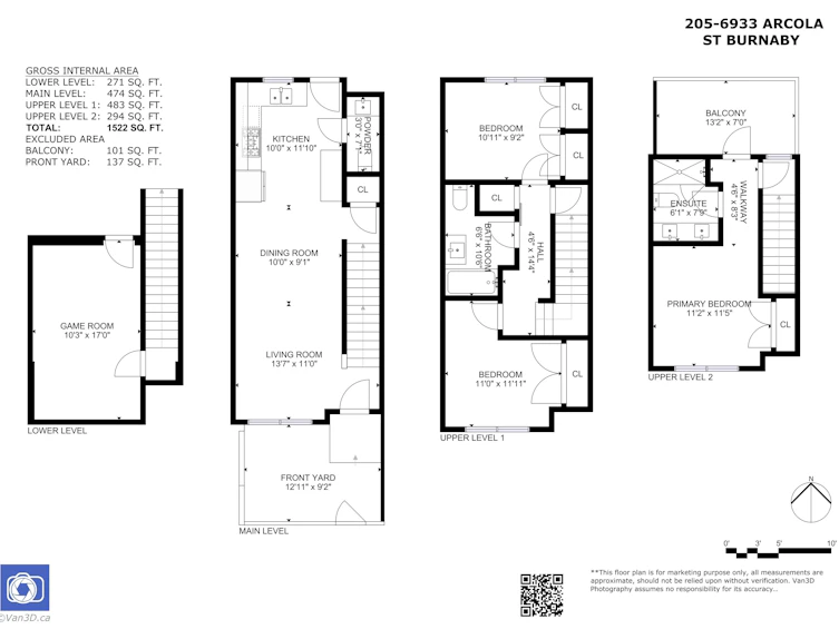 205-6933 Arcola Street, Burnaby, BC, V5E 0C4 - 30