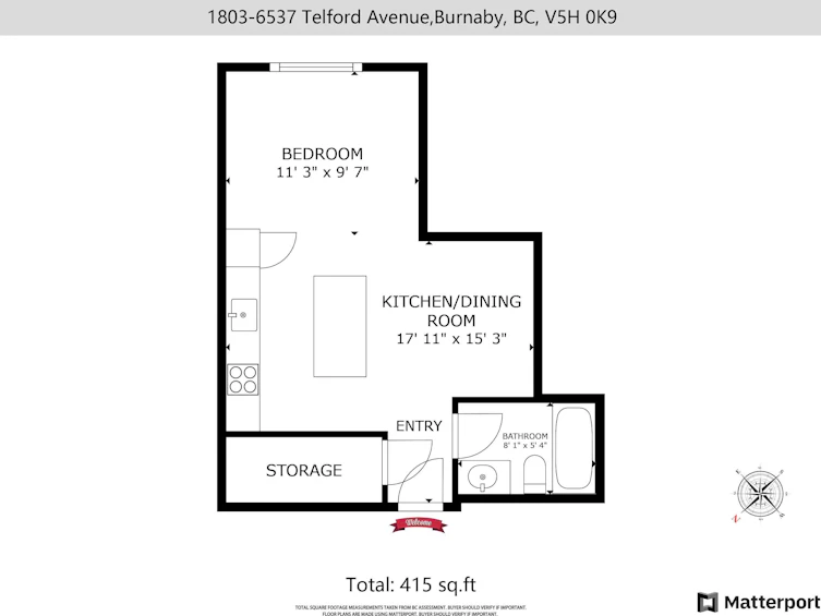 1803-6537 Telford Avenue, Burnaby, BC, V5H 0K9 - 30