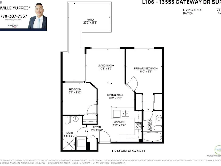 L106-13555 Gateway Drive, Surrey, BC, V3T 0B5 - 4