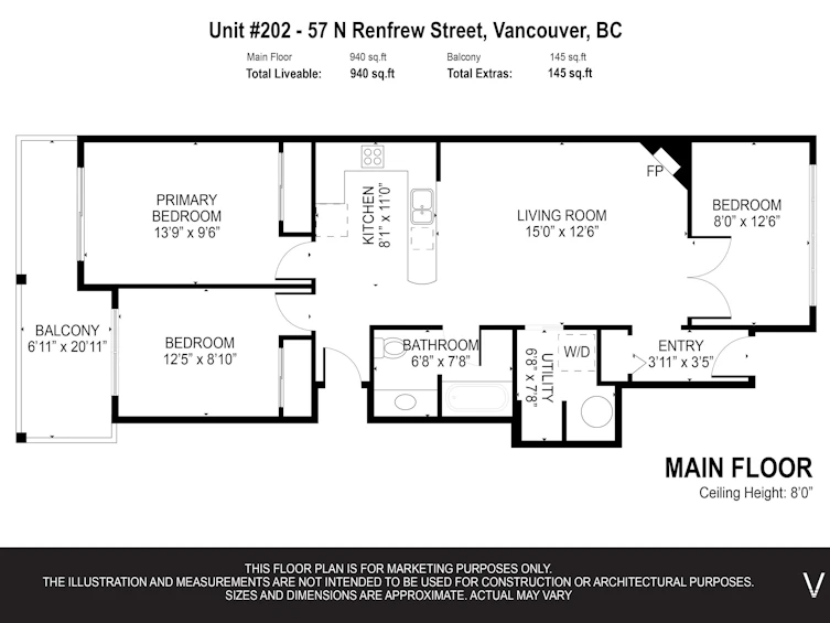 202-57 N Renfrew Street, Vancouver, BC, V5K 3N6 - 20