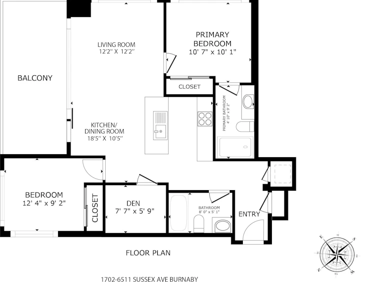 1702-6511 Sussex Avenue, Burnaby, BC, V5H 0K5 - 33